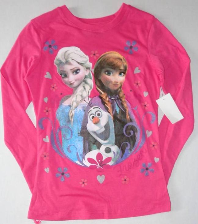 Girls T-shirts - Frozen collection on eBay!