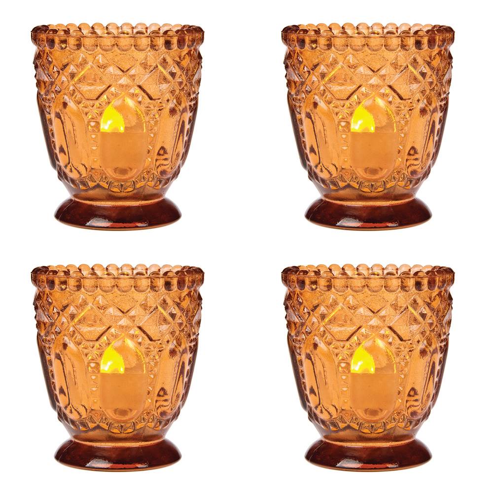 Vintage Tea Light Candle Holders 5