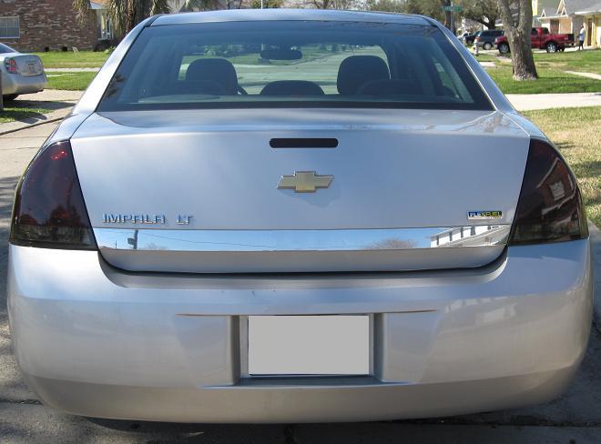 2006 2013 Chevrolet Impala Smoke Tail Light Precut Tint Cover Smoked Overlays Ebay