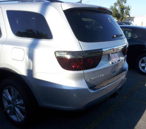 11 13 Dodge Durango Smoke Tail Light Precut Tint Cover Smoked Overlays Ebay