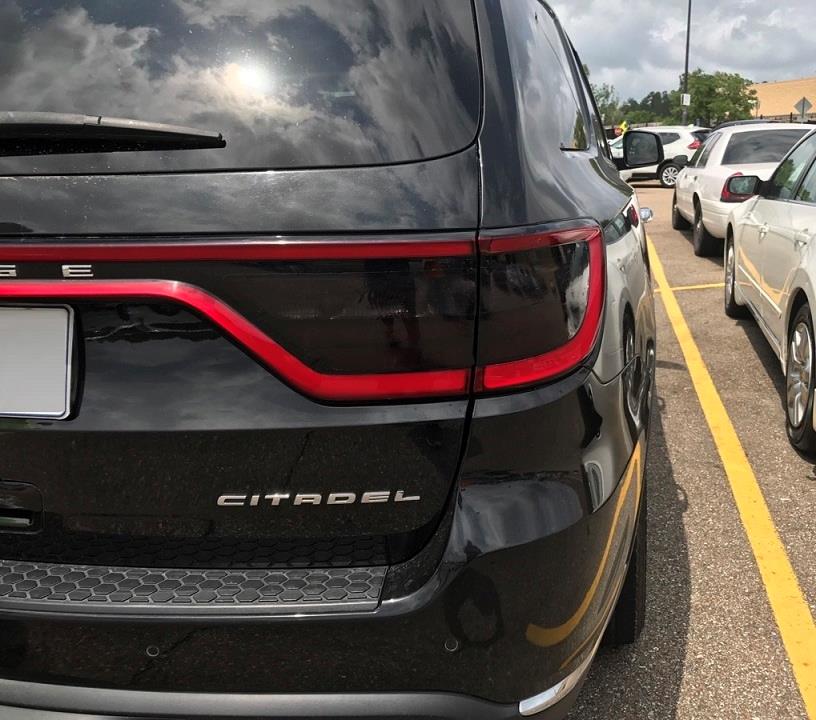 2014 2020 Dodge Durango Taillight Smoke Precut Vinyl Tint Overlay