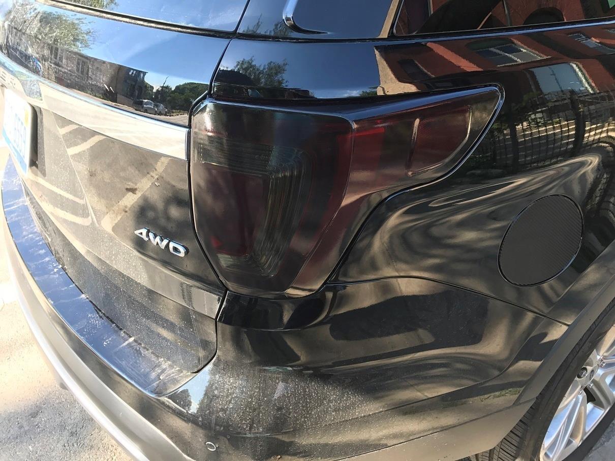 2016 2017 2018 Ford Explorer Smoke Tail Light Precut Tint Cover Smoked Overlays Ebay