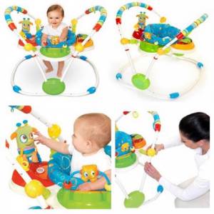 bright starts cute critters activity jumper