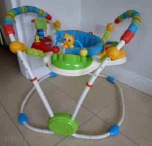 bright starts cute critters activity jumper