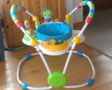 bright starts cute critters activity jumper