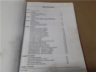 Hustler XR7 Super Z Parts Manual Printed in Folder Physical Manual