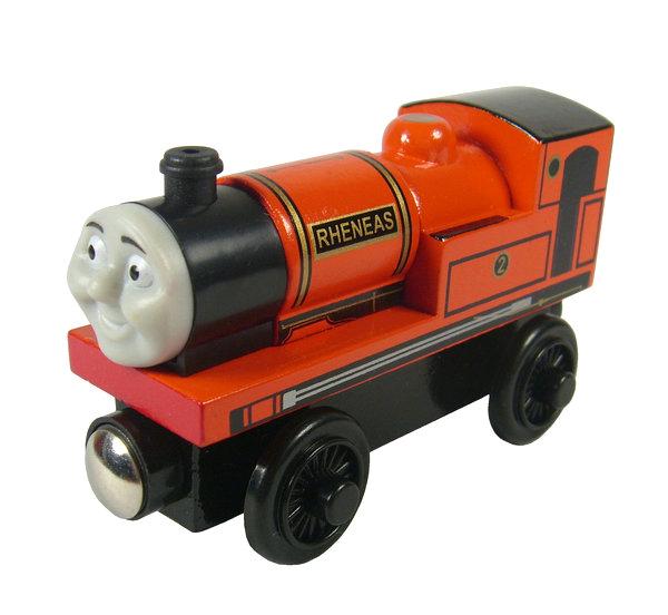 100% Original RHENEAS Thomas Friends The Tank Train Wooden Engine Toy ...