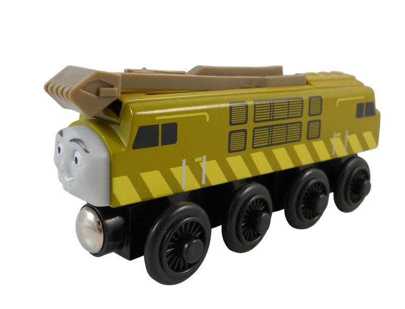 DIESEL 10 Thomas Friends The Train Wooden Engine Child Boy Toy HC14 | eBay