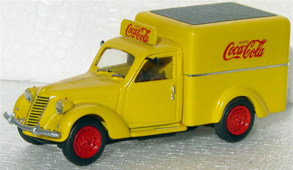 White Metal 43 - CB 48 Fiat 1100 Yellow Coke