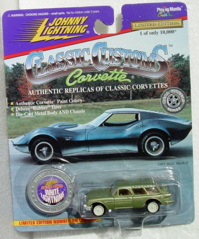 White Lightning - White Lightning Corvettes 1954 Nomad Teal #147