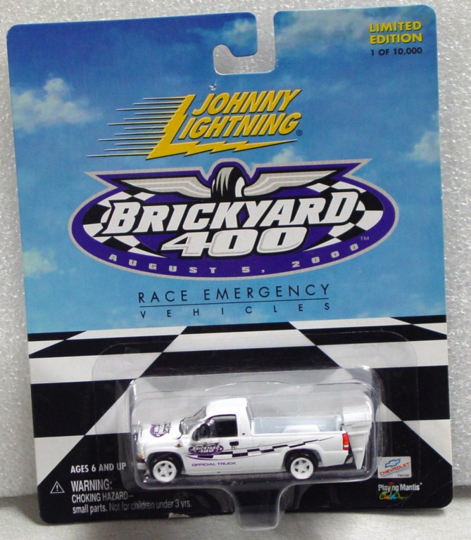 White Lightning - White Lightning Brickyard 400 2000 Chevy Silverado White