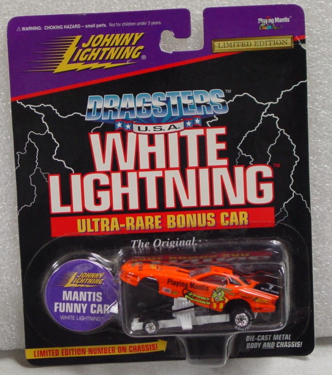 White Lightning - White Lightning Dragsters Playing Mantis Orange