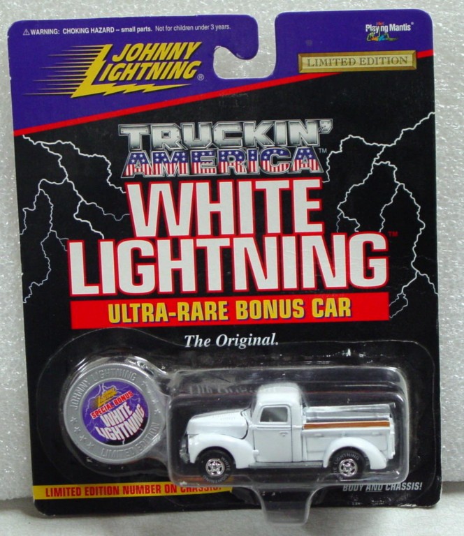 White Lightning - White Lightning Truckin Amer 1940 Ford White
