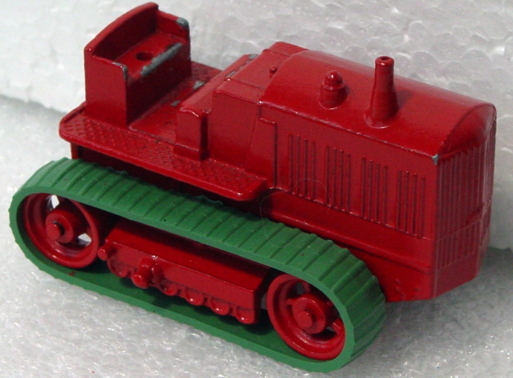 Matchbox MOKO Crawler Tractor Red