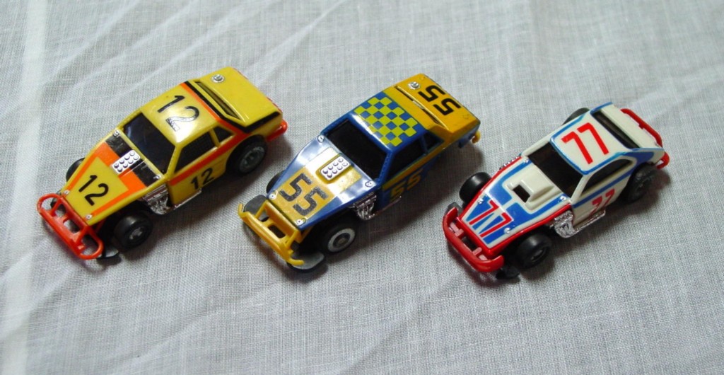 IDEAL TCR JAM CAR Speedway 3 cars slotless C7 box