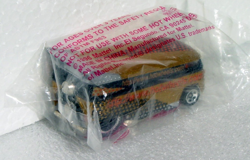 vw bus hotwheel