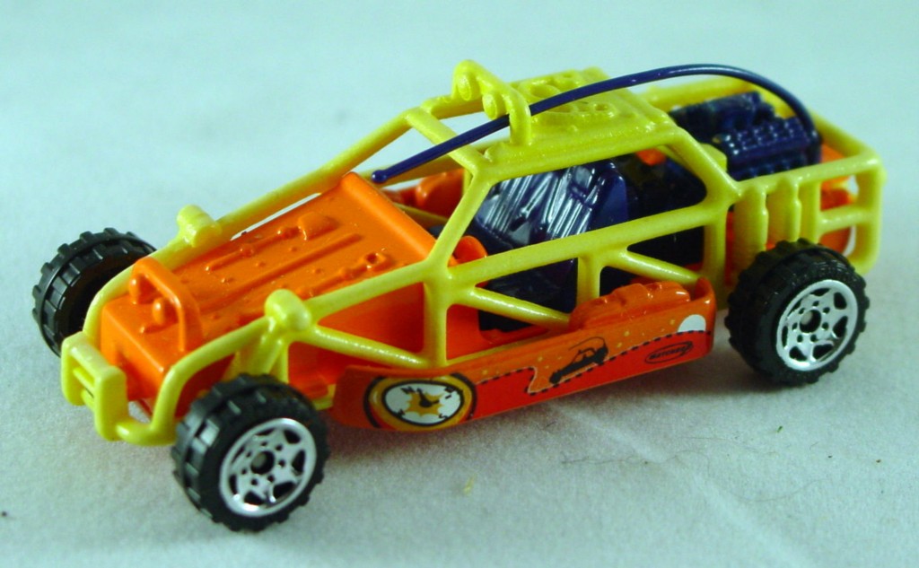 Pre-production 92 A 14 - Dune Buggy Orange and orange pale yellow cage made in China DECALS