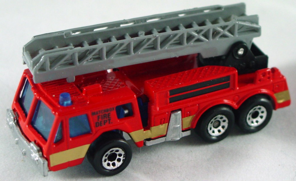 Pre-production 18 C 33 - Fire Engine Red grey paint ladder MBX FireCHI DECALS