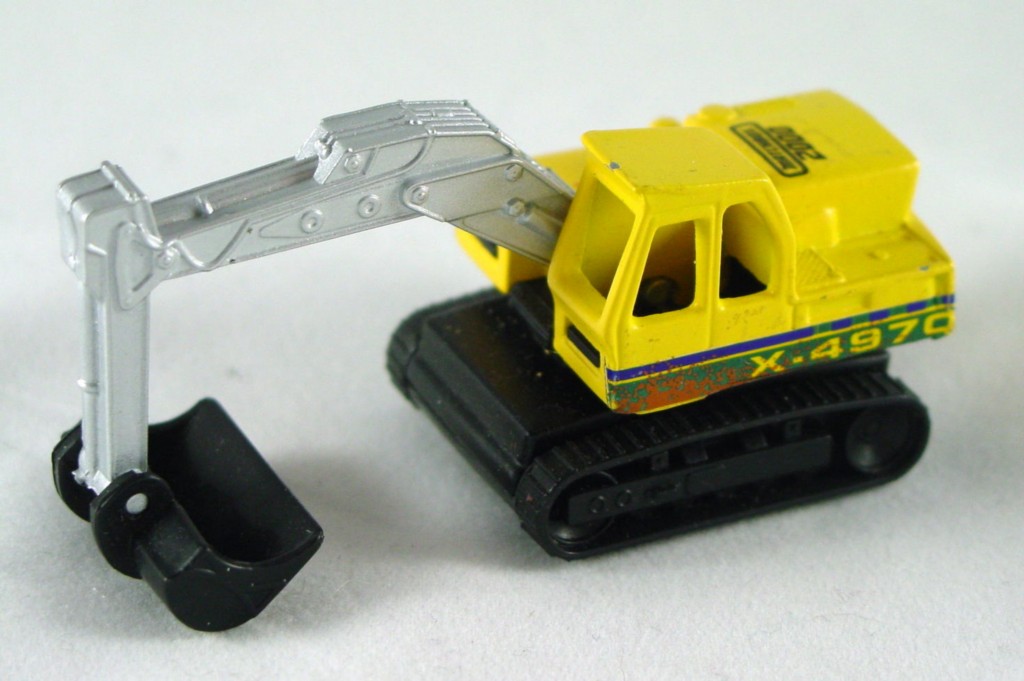 Pre-production 32 D 24 - Excavator Yellow MBX 2000 sil-grey arm 2 chips DECALS