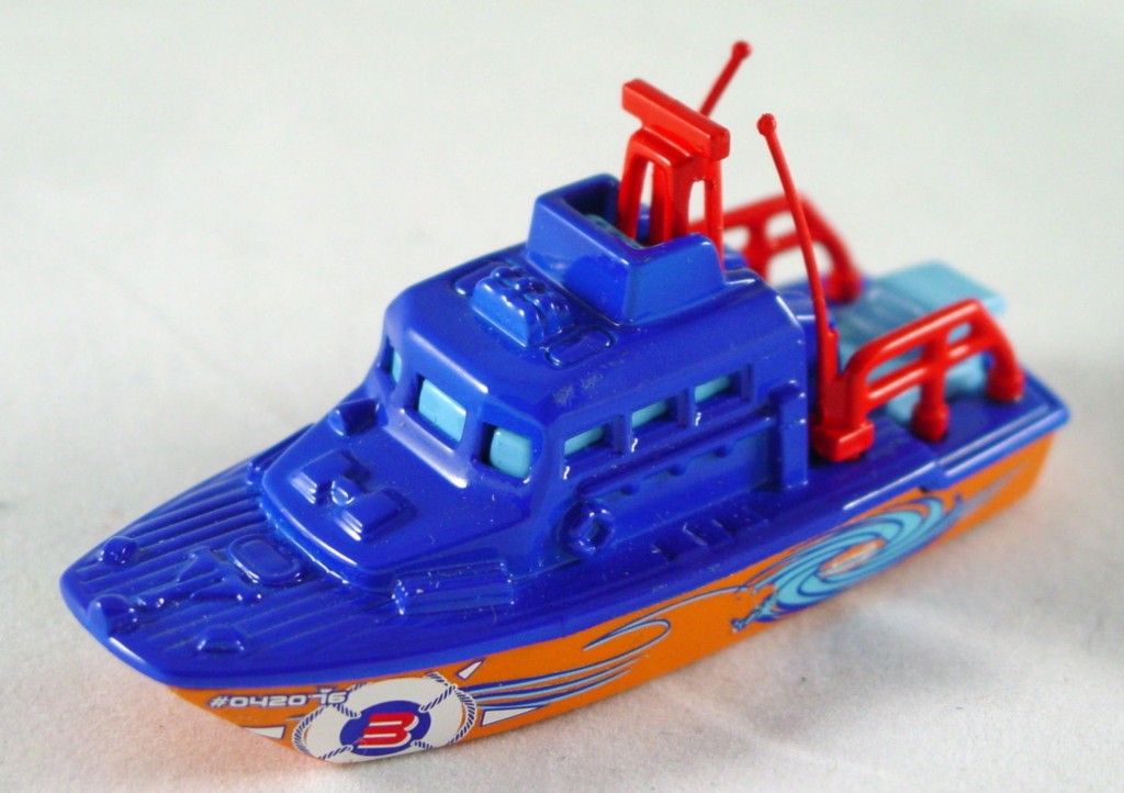 Pre-production 43 K 10 - Sea Rescue dark Blue and orange 042076 white wheels made in China DECALS