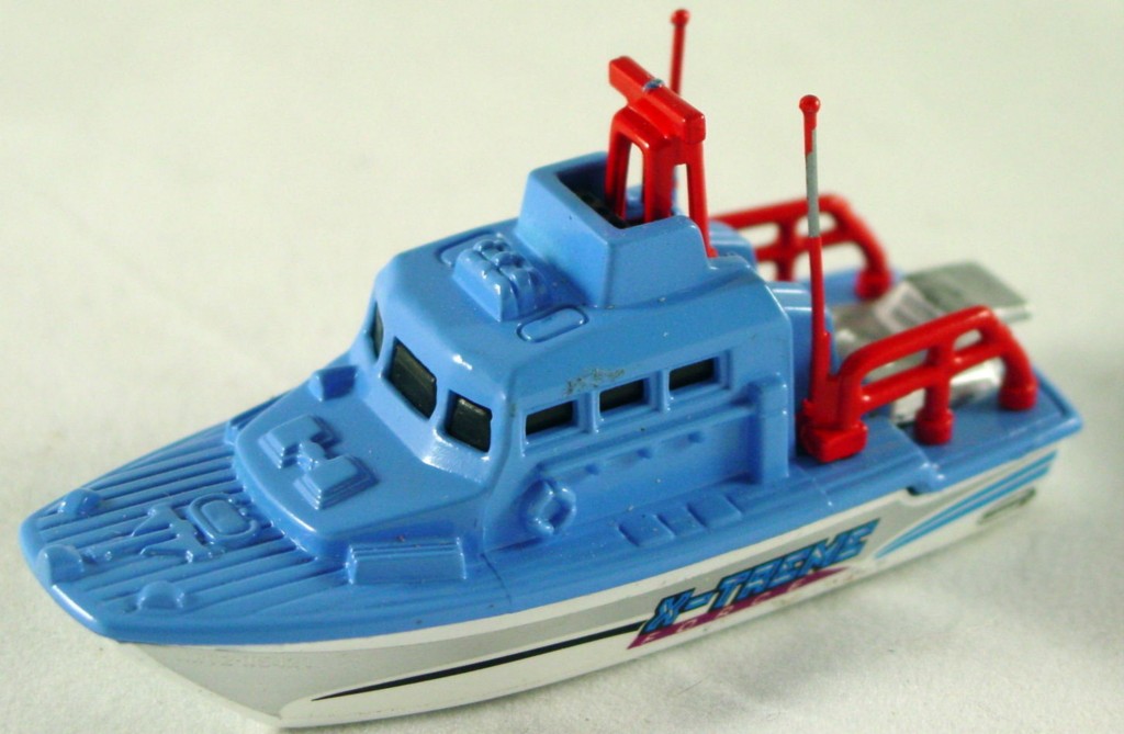 Pre-production 43 K 13 - Sea Rescue Blue and white beige wheels three slight chips made in China DECALS