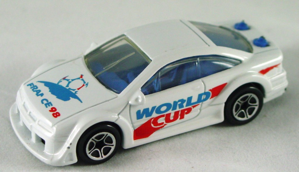 Pre-production 66 G 4 - Opel Calibra White World Cup made in China no spoiler DECALS