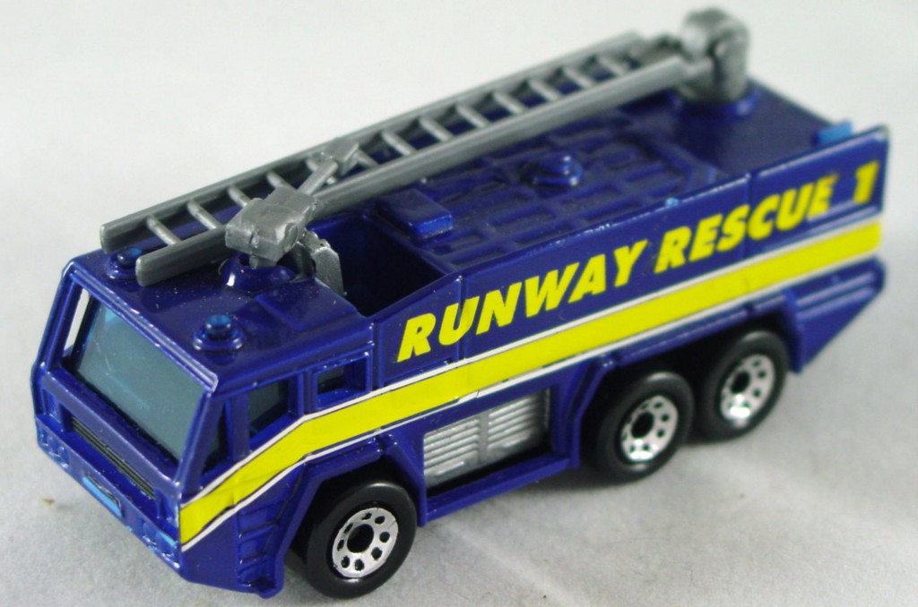 Pre-production 08 I 9 - Airport Tender brite Blue Rescue 3 chips made in China DECALS