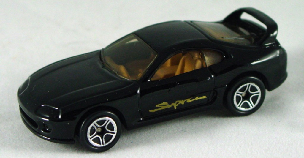 Pre-production 30 G 18 - Toyota Supra Black lighter tan interior Supra DECALS