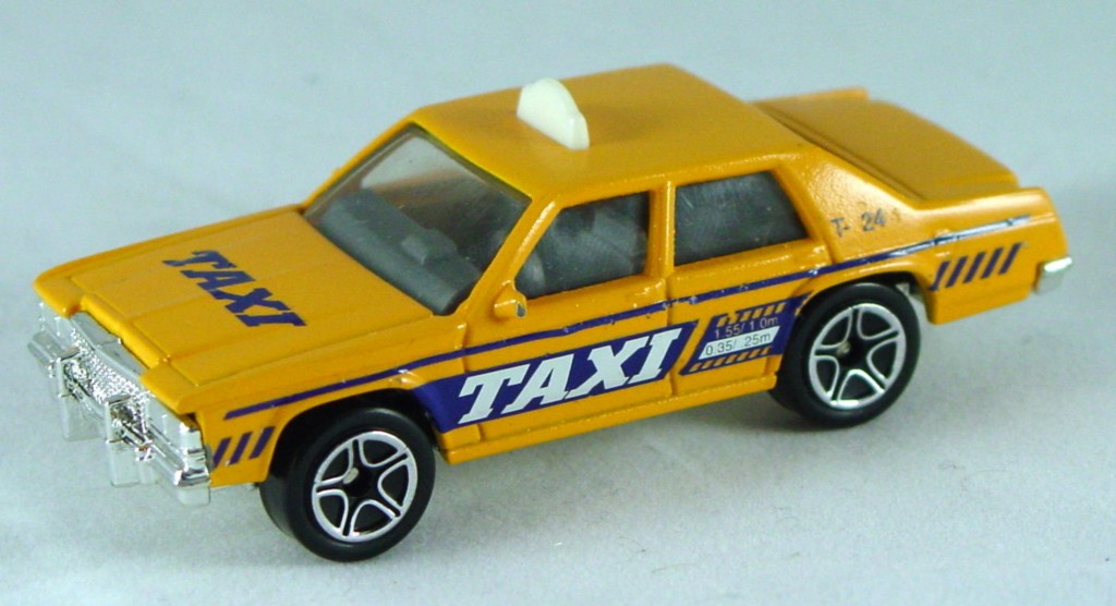 Pre-production 53 G 4 - Ford LTD Taxi Pumpkin Taxi 1chipCHI unspreadDECALS