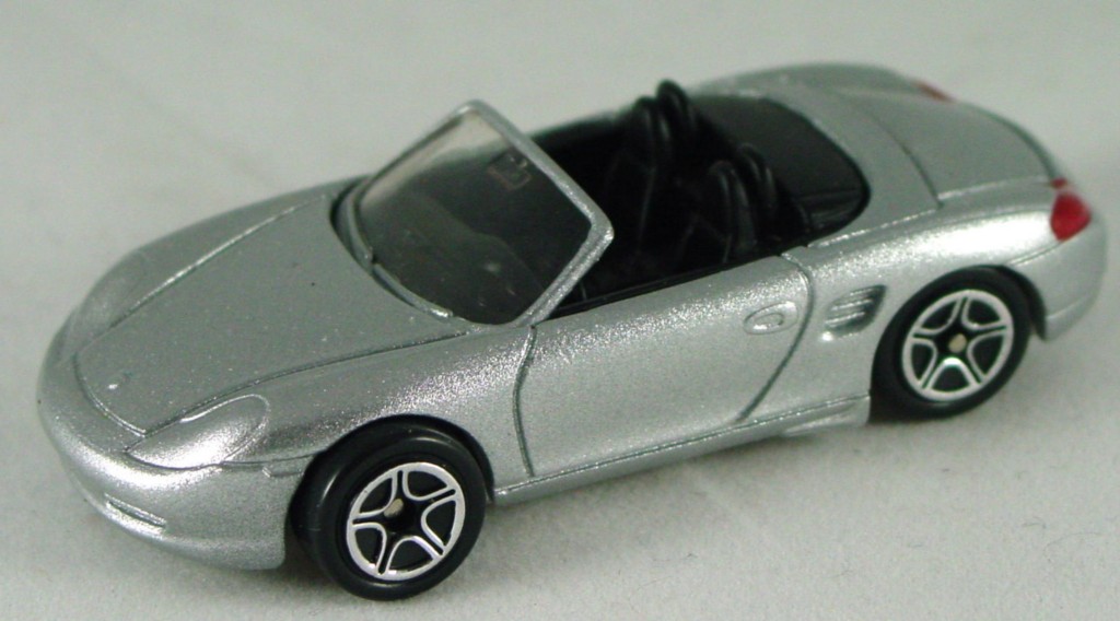 Pre-production 55 L 7 - Porsche Boxster sil-Grey no tampo made in China unspread rivet