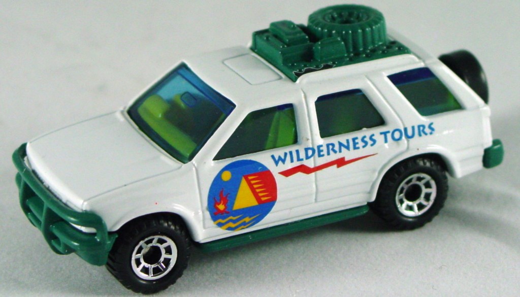 Pre-production 56 I 16 - Isuzu Rodeo White Wilderness Tours made in Thailand DECALS