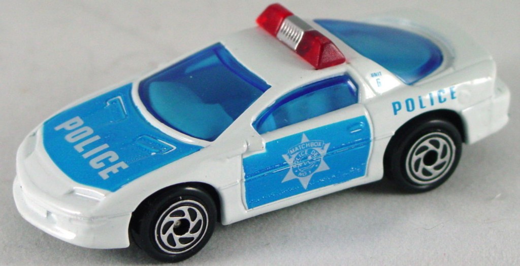 Pre-production 59 H 3 - Z28 Police White red light dark Blue Police with star made in Thailand