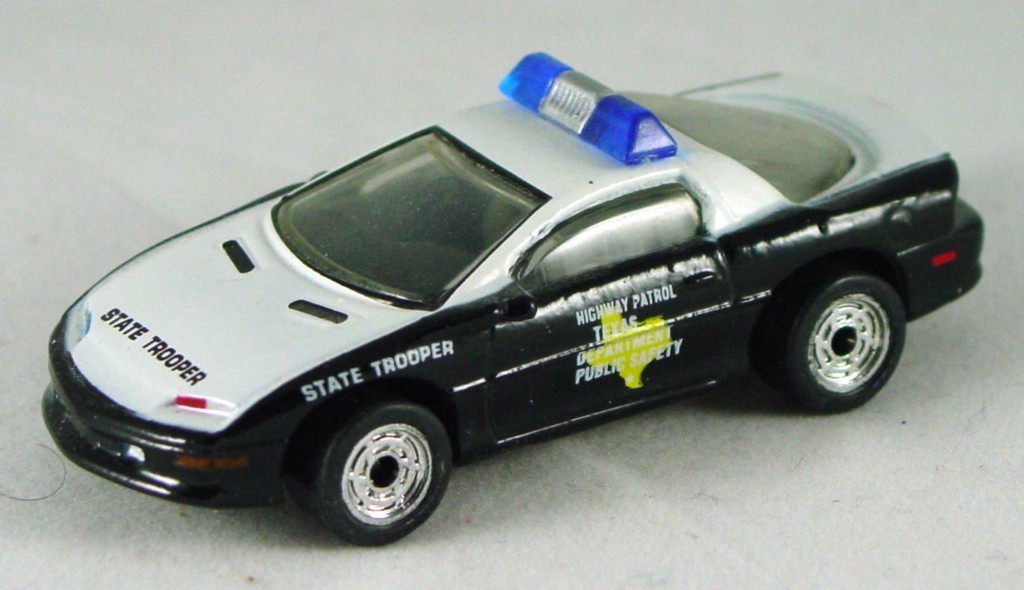Pre-production 59 H 5 - Z28 Police White and black disc/rubb wheels Texas DeptSafety