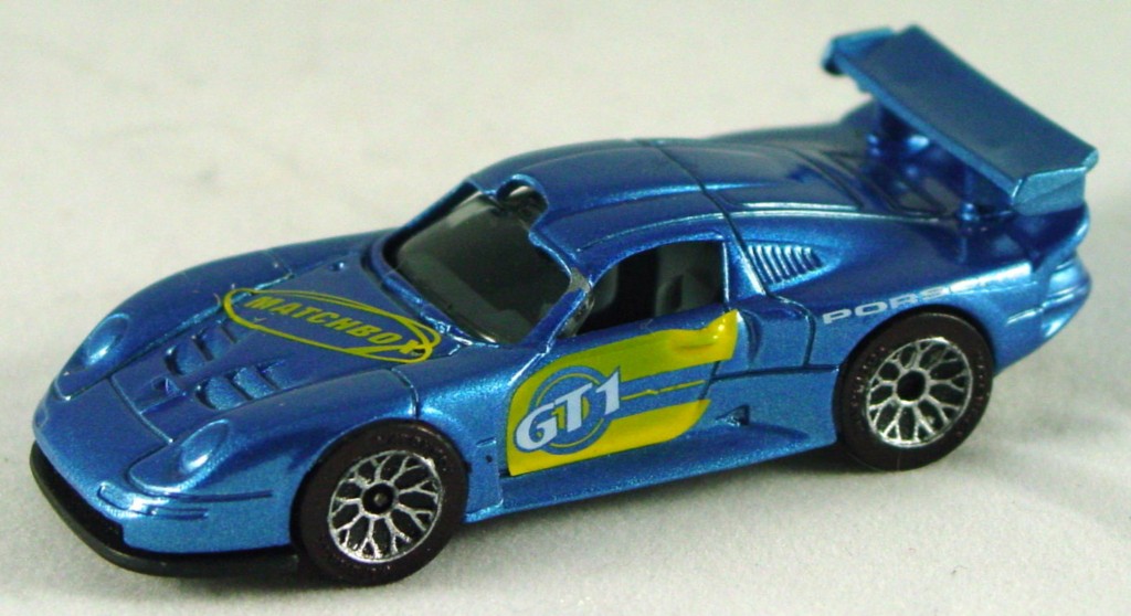 Pre-production 68 J 13 - Porsche 911 GTi met Blue Matchbox1 chip made in China DECALS