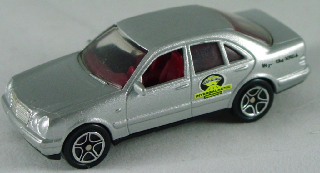Pre-production 70 I 2 - Mercedes E class Sil-grey Intergalactic made in China DECALS