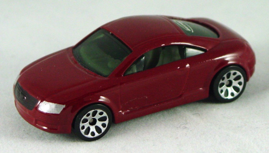 Pre-production 44 K 12 - Audi TT coupe Red made in China epoxy DECALS