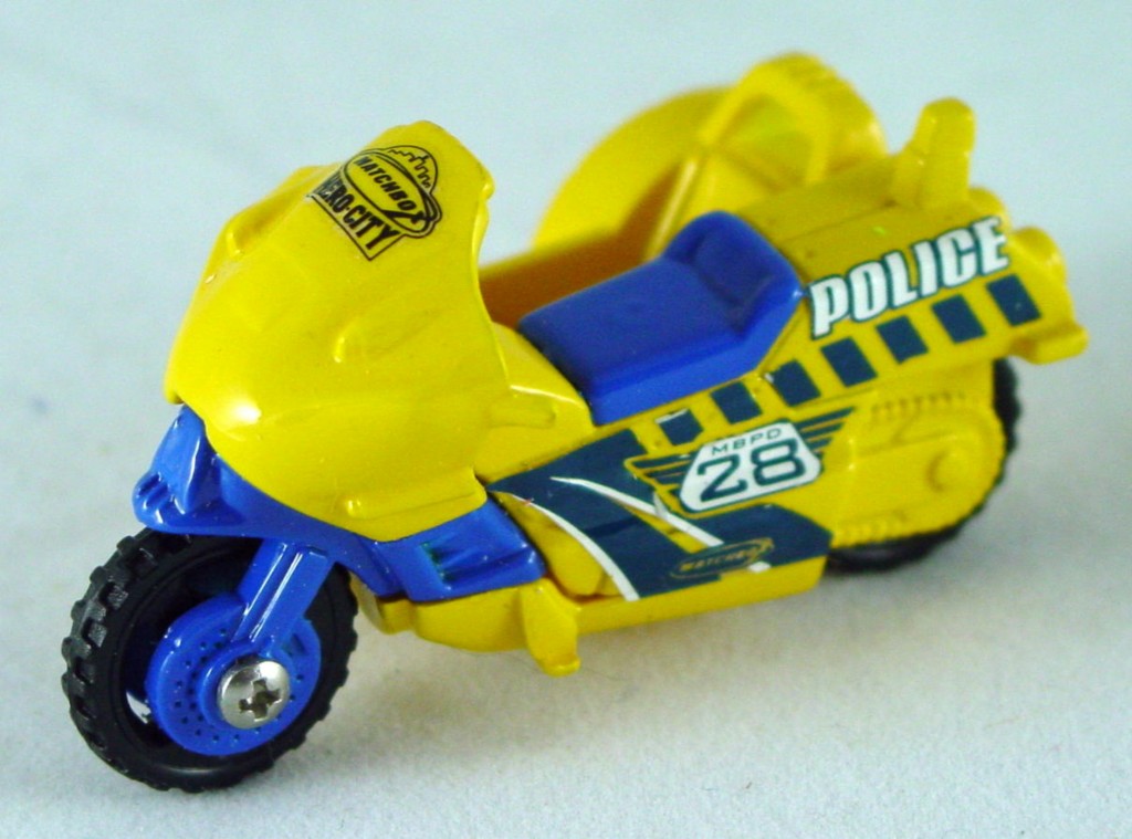 Pre-production 59 M 10 - Cycle with sidecar Yellow 28 Hero City made in China screw DECALS