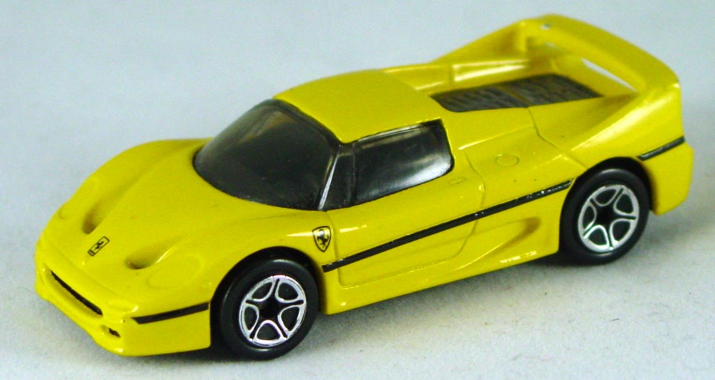 Pre-production 75 G 11 - Ferrari F50 Yellow 2 chips made in China epoxy