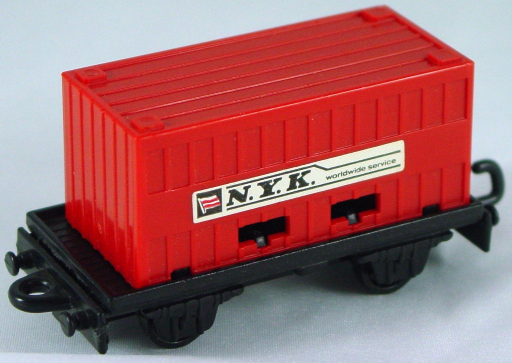 Lesney SuperFast 25 C 17 - Flat Car red NYK