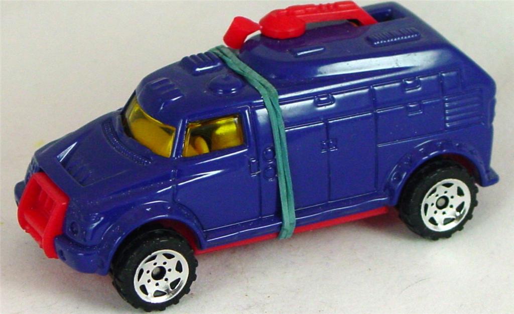Pre-production 51 N 2 - Robot Truck dark Blue 7-spk saw made in China Patrol 911