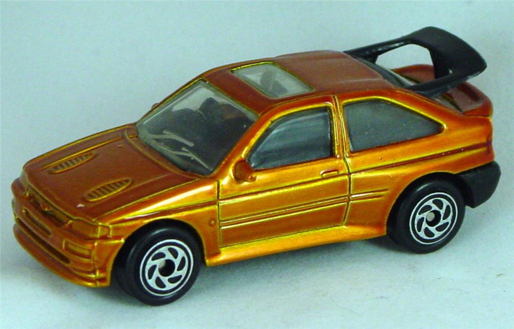 Pre-production 52 F 9 - Escort Cosworth GOLD C Org-Gold made in China 7-spk spiral