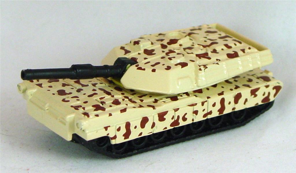 Pre-production 54 J 4 - Abrams Tank Brown Camo made in Thailand