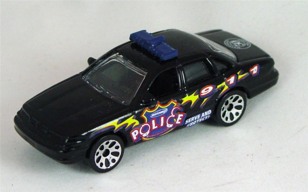 Pre-production 54 K - Ford Crown Vic Black MBX Police made in China