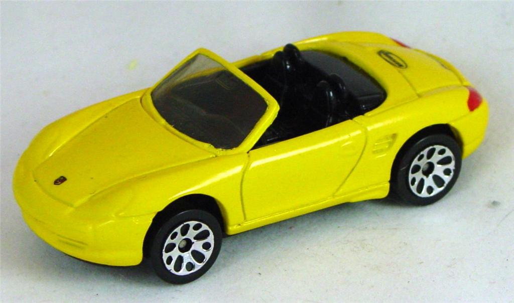 Pre-production 55 L 17 - Porsche Boxster Yellow MBX logo made in China rivet glue