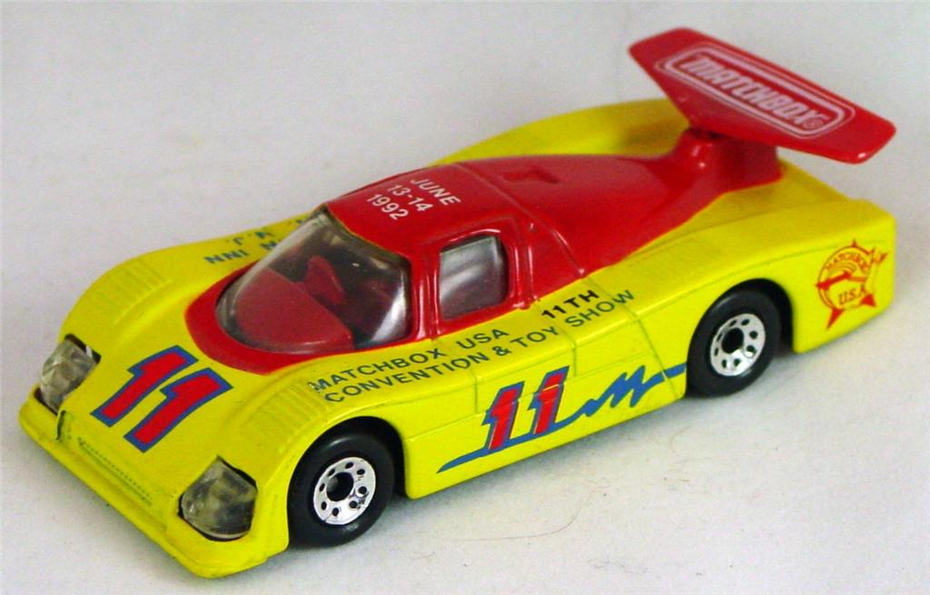 Pre-production 66 E - Sauber Group C Racer yellow and red MBX USA 11th Made in Macau