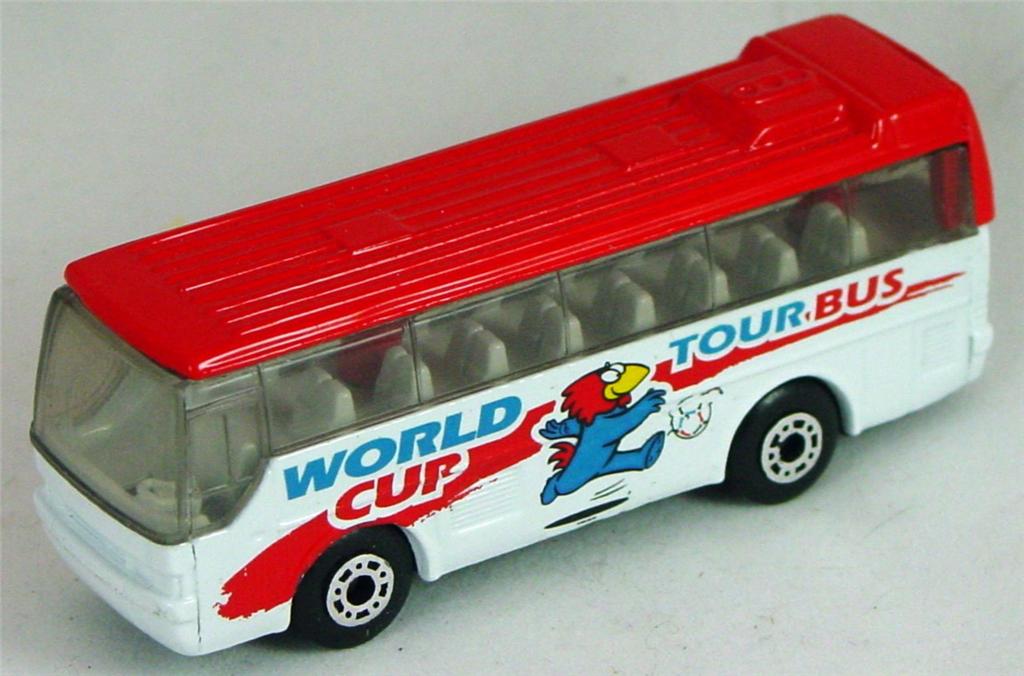 Pre-production 67 G 15 - Ikarus Coach White and red World Cup Tour DD made in China rivet glue