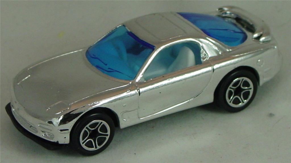 Pre-production 08 J - Mazda RX7 Chrome blue window 5-spoke concave made in Thailand