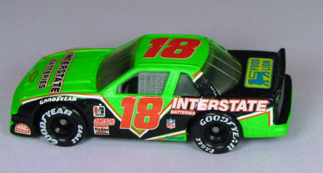 Pre-production 54 H 43 - Chevy Lumina flourescent Green and Black Interstate Batt 18 made in China