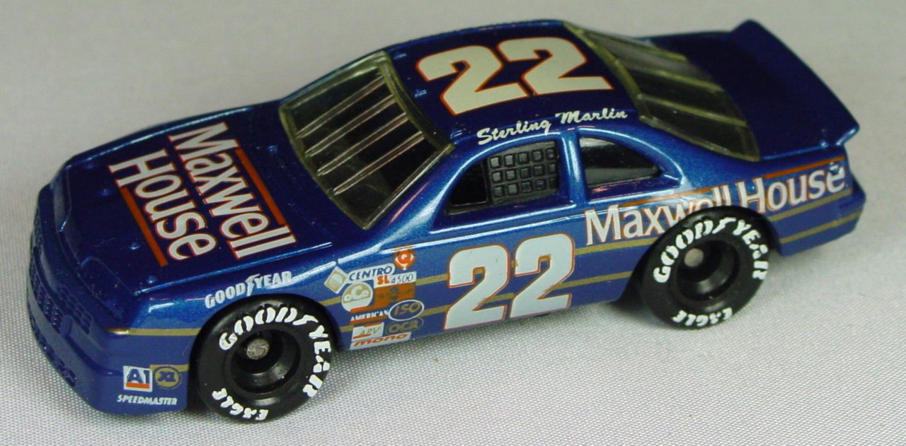 Pre-production 07 G 7 - Ford T-Bird met Blue Maxwell House 22 made in China