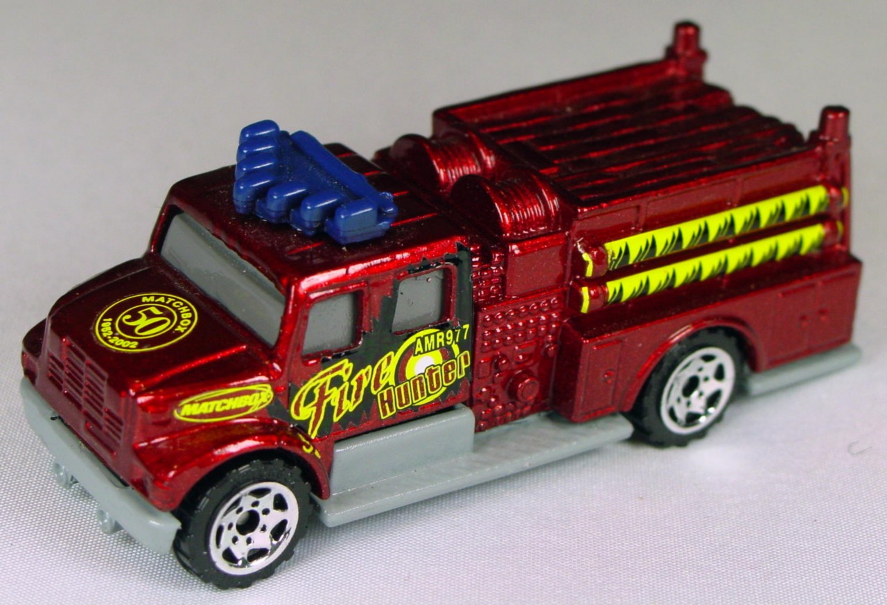 Pre-production 76 D 20 - Fire Pumper met Red GRY OPAQ WIN Fire Hunter made in China